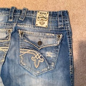 Mens Rock Revival jeans